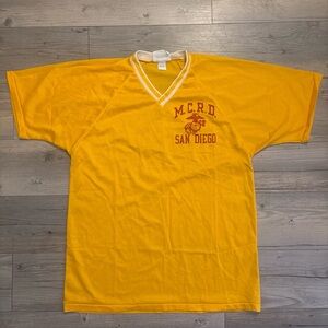 San Diego M.C.R.D. Yellow Mesh Jersey